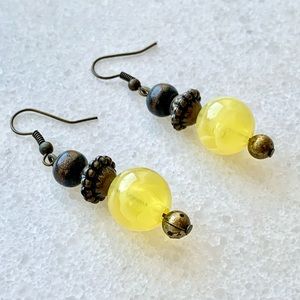 🍂🍁 Beaded Hook Earrings 🍁🍂